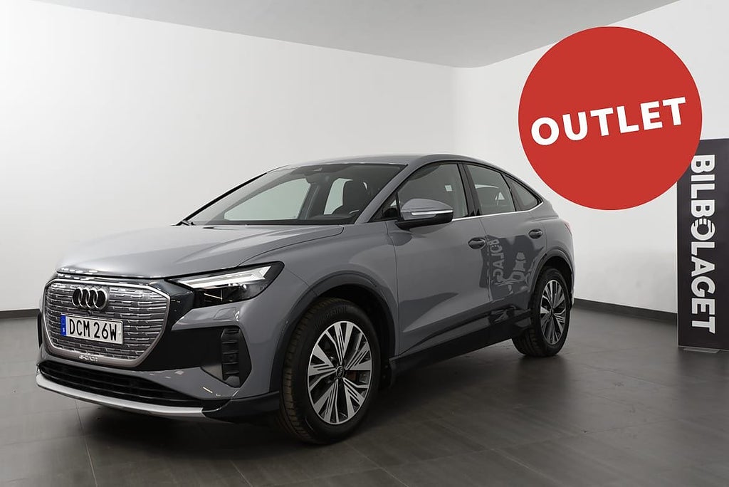 Audi Q4 50 Sportback e-tron quattro * OUTLET */Komfortchassi/Förarassist