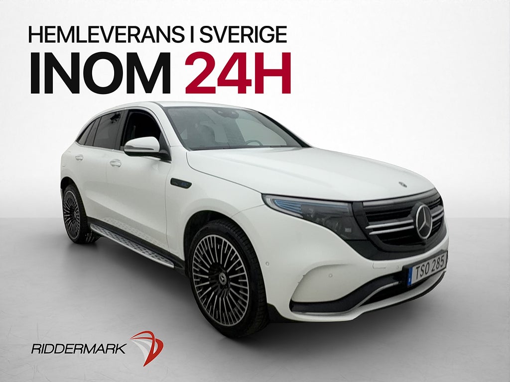 Mercedes-Benz EQC 400 AMG Värmepump Widescreen Burm Kamera