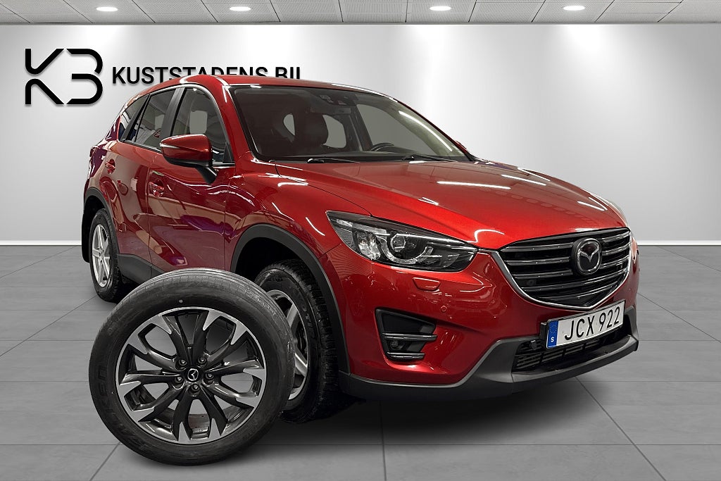 Mazda CX-5 2.2 SKYACTIV-D AWD Skinn Dragkrok Kamera BOSE SoV-däck