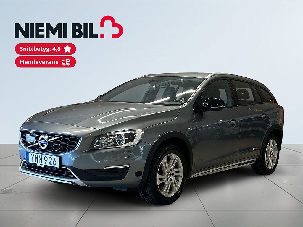 Volvo V60 Cross Country D4 Classic Plus Drag M&Dvärme Navi Rattvärme S&V-däck