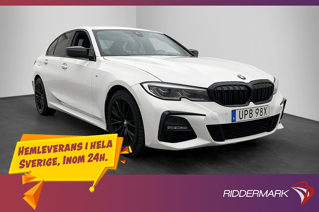 BMW 320 d M Sport xDrive Värmare Laser Cockpit HUD HiFi Drag
