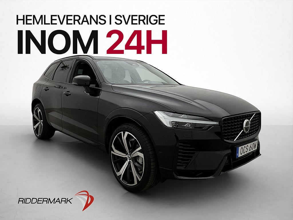 Volvo XC60 T6 AWD 350hk Plus Dark Pano 360° Värmare VOC