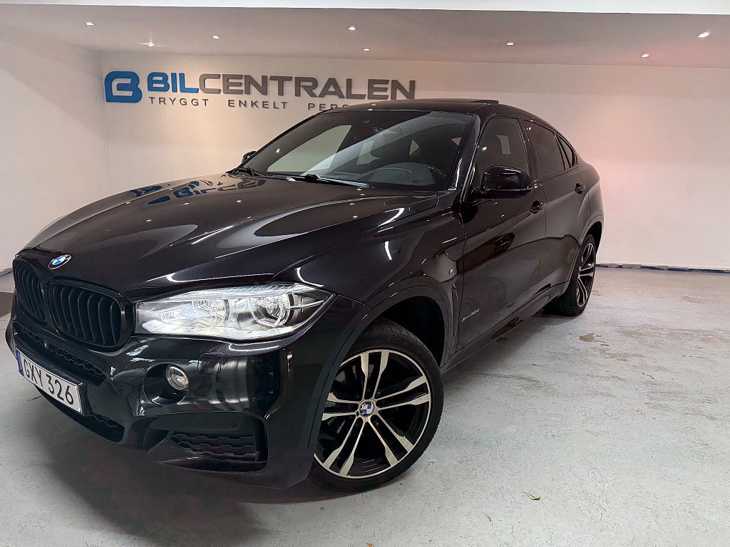 BMW X6 xDrive30d M Sport Euro 6 backkamera pano HK Headup 