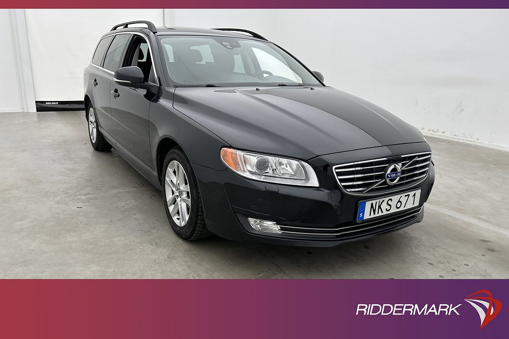 Volvo V70 D2 115hk Momentum VOC Värmare Halvskinn Drag