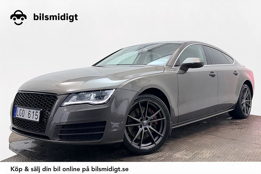 Audi A7 Sportback 3.0 TDI Q Chromedel Läder Navi PDC Värmare 245hk