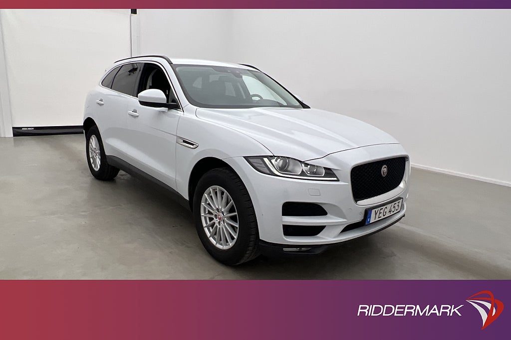 Jaguar F-Pace 20d AWD Meridian Cockpit Skinn Kamera Drag
