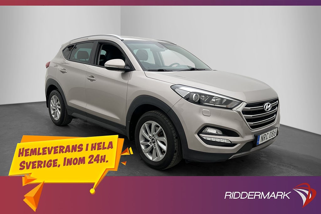 Hyundai Tucson 141hk ComfortPlus Kamera Navi Rattvärme Drag