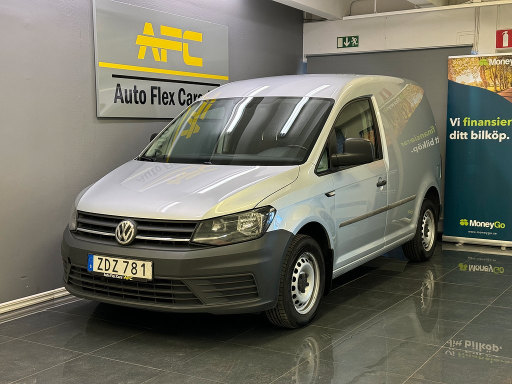 Volkswagen Caddy 2.0 TDI DSG ARBETSINREDNING/NYSERVAD/D-VÄRM