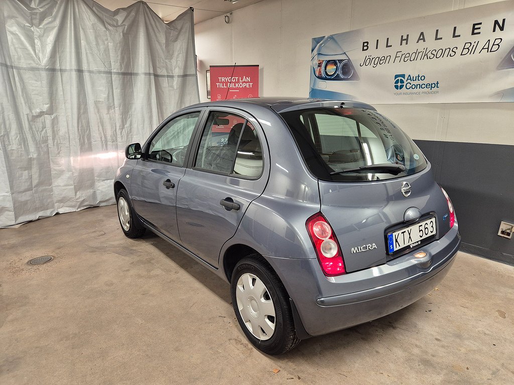 Nissan Micra 1.2 80 HK 5 DÖRR 6300 MIL 