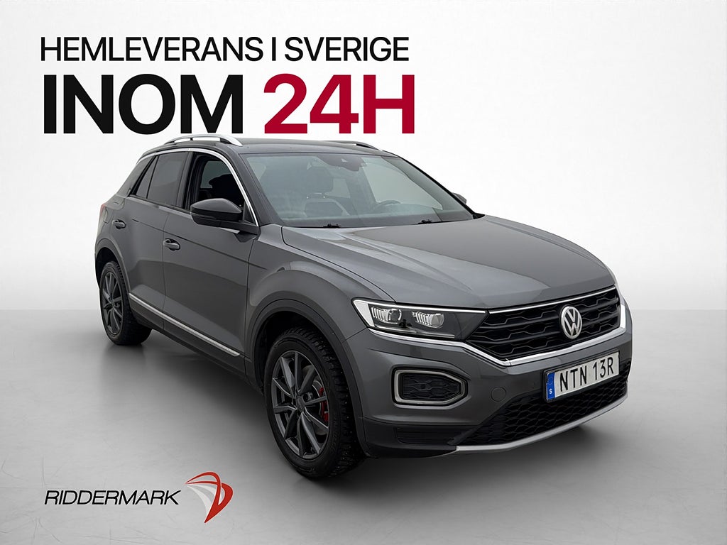 Volkswagen T-Roc 190hk 4M GT Cockpit Värmare Kamera Drag