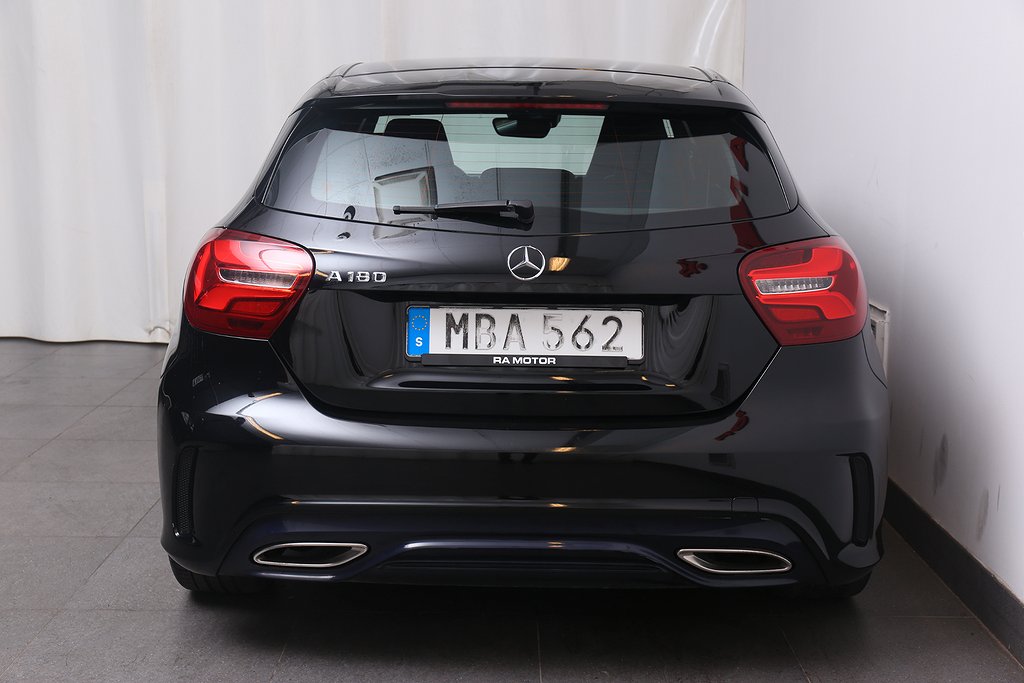 Mercedes-Benz A 180 122hk AMG Sport Diamantgrill Kamera 2016