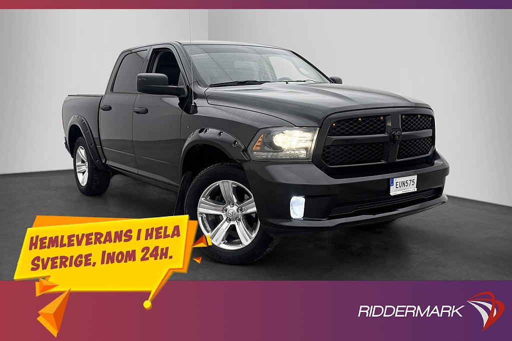 Dodge RAM Sport 5.7 Dragkrok B-Kamera Skinn Farthållare