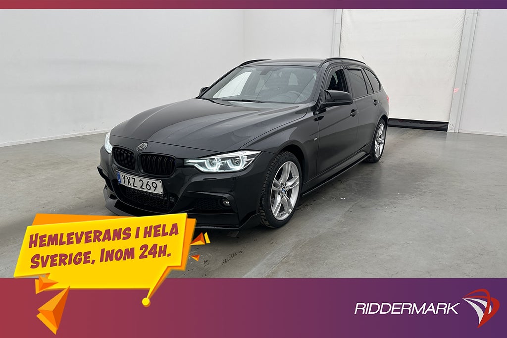 BMW 320 d xDrive M Sport Skinn Drag Rattvärme Sensorer Navi