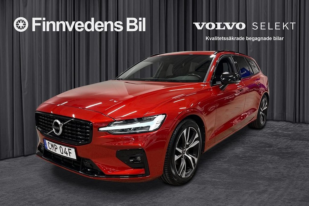 Volvo V60 B4 Bensin R-Design *0% RÄNTA/Navi/V-hjul/Backkamera*