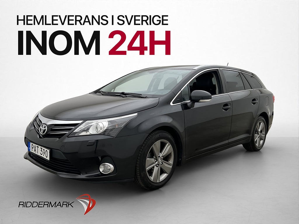 Toyota Avensis Editn 50 Halvskinn Kamera Bluetooth 0,46l/Mil