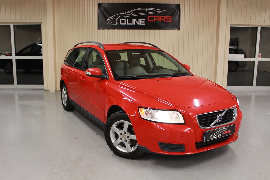 Volvo V50 1.6 D Kinetic Euro 4-Diesel värmare-Dragkrok-Nybesik 