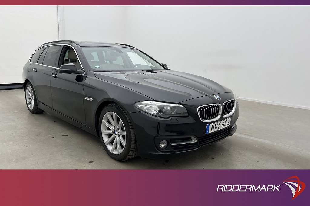 BMW 520 d 190hk xDrive Pano H/K Drag Skinn