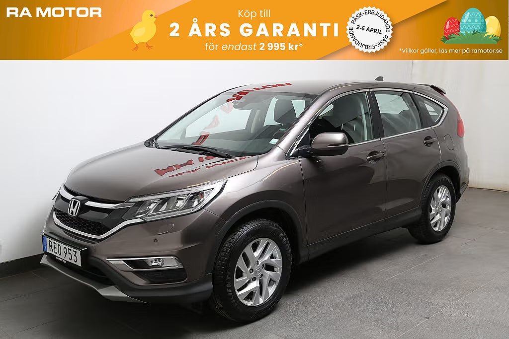 Honda CR-V 2,0 i-VTEC 155hk Elegance AWD Aut 1ägare Motorv Drag 2016