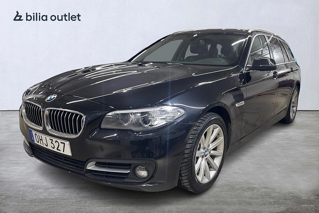 BMW 520d xDrive Touring / Värmare / Drag / Navi / HiFi / Skinn