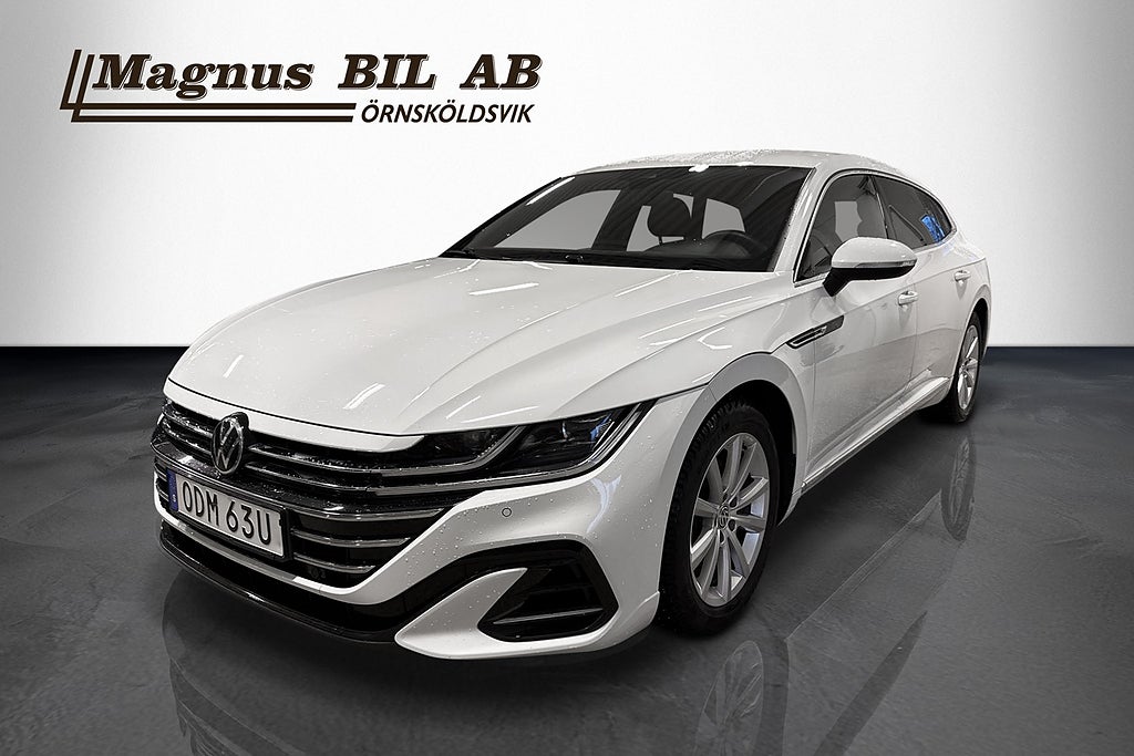 Volkswagen Arteon Shooting Brake 2.0TDI 4Motion R-Line SoV hjul Drag Värmare B-kam