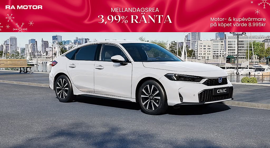 Honda Civic FACELIFT ELEGANCE FULLHYBRID | i LAGER | 2026 2026