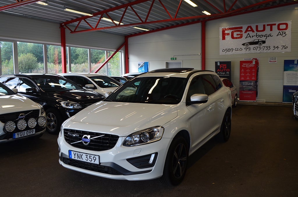 Volvo XC60 D4 AWD R-Design 190 hk VOC Navi Pano Drag Euro 6