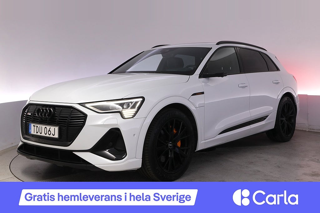 Audi E-Tron 55 S-line Pano Drag Läder Elstol HUD 360 B&O BSM