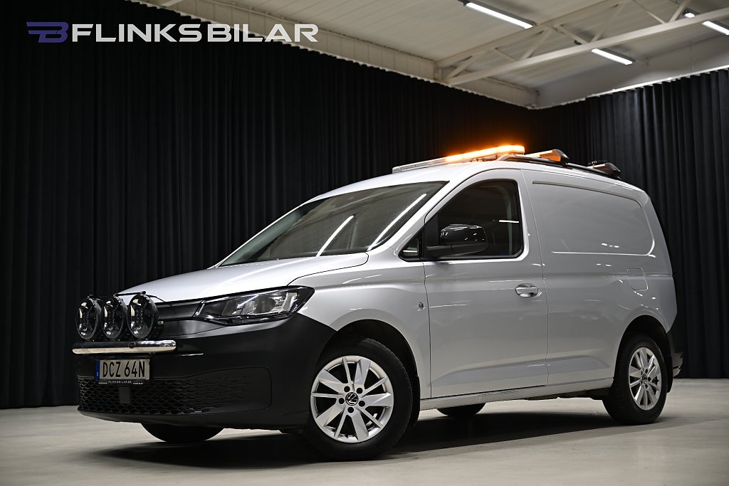 Volkswagen Caddy 4Motion 122HK Inredd|Drag|Värmare|Backkamera|M/K-Värmar