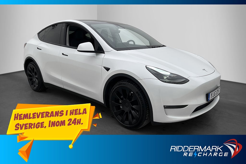 Tesla Model Y Longe Range AWD Dragkrok Autopilot MOMS