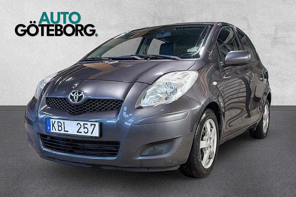 Toyota Yaris 5-dörrar 1.33 Dual VVT-i  Välvårdad Full Servad 3-Ägare