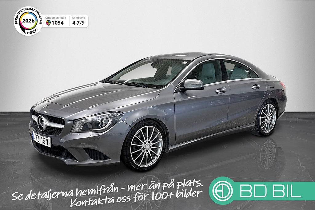 Mercedes-Benz CLA 220 CDI BACKKAMERA AMG-FÄLGAR 0,42L/MIL 