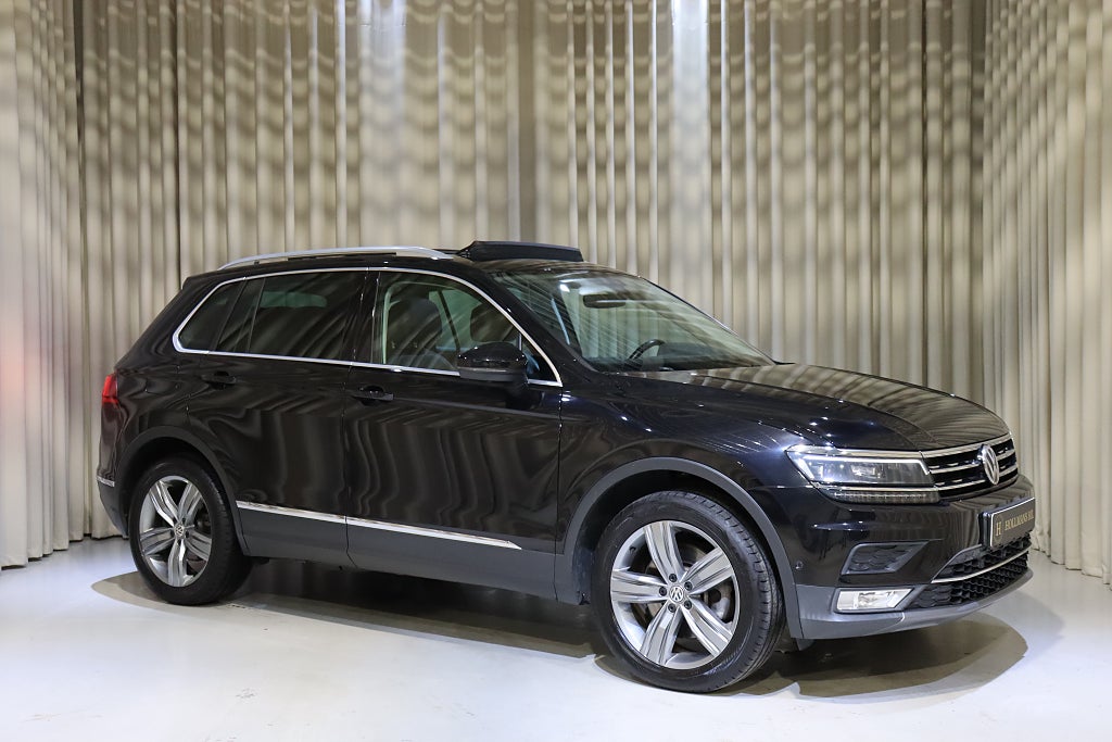Volkswagen Tiguan 2.0 TDI 4M 190HK Cockpit Panorma Läder Drag Värmare