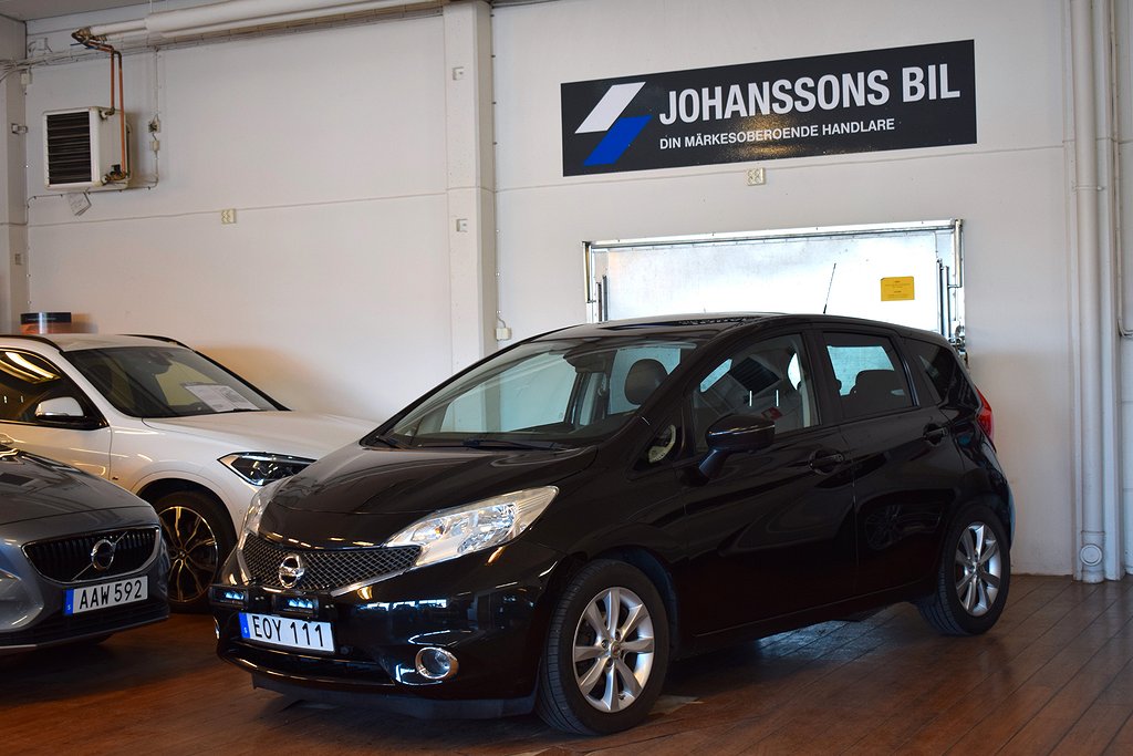 Nissan Note 1.2 Automat 360°kamera Navi M&K-Värmare Keyless