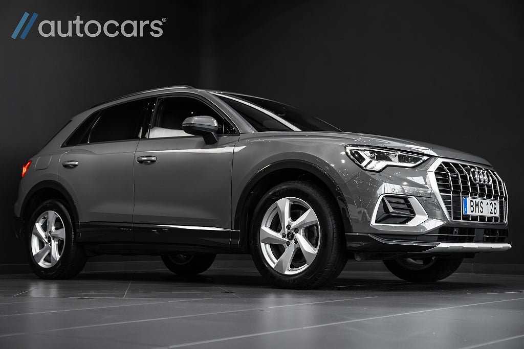 Audi Q3 40 TDI 200hk Quattro | Leasbar | Evolution|Värmare|Drag