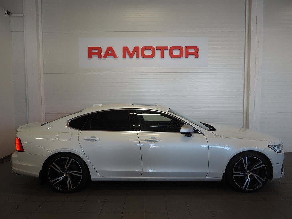 Volvo S90 D5 235hk AWD R-Design Taklucka Nav 360º Drag Skinn 2017