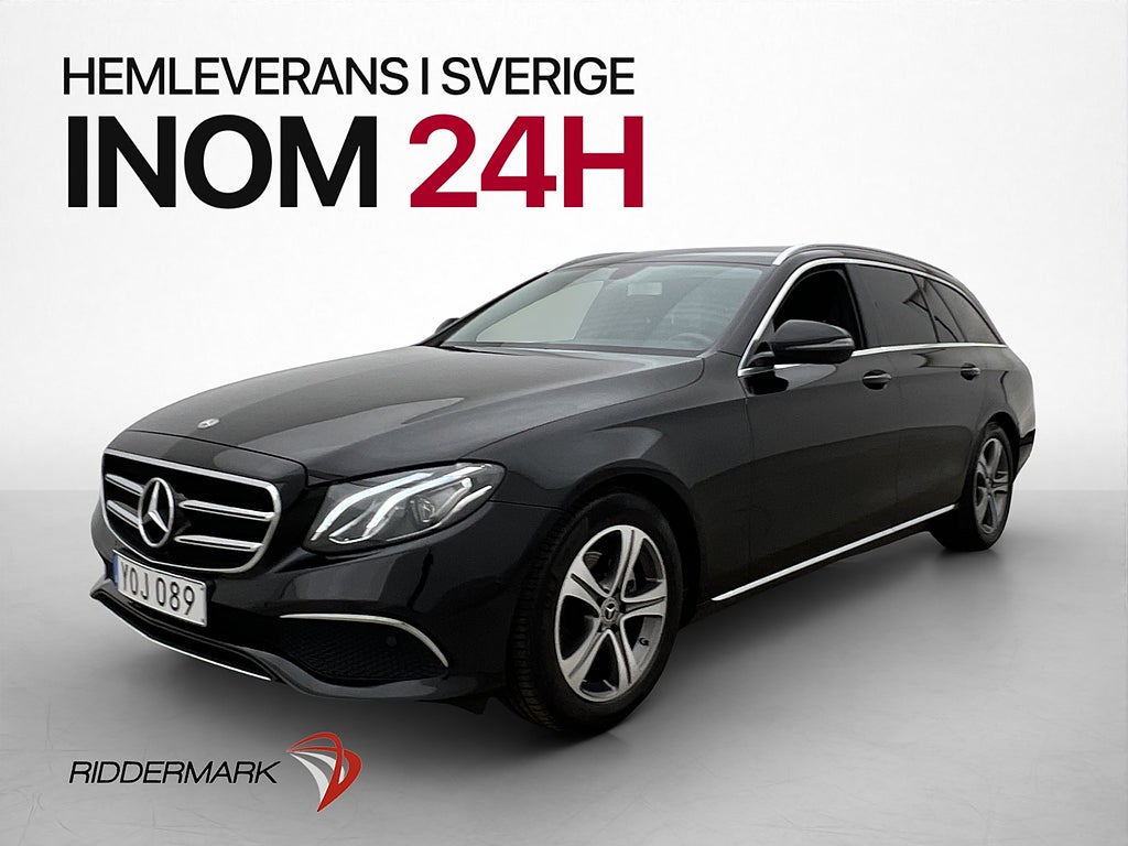 Mercedes-Benz E 200 T Kamera Drag Endast 0,49l/mil Ambient