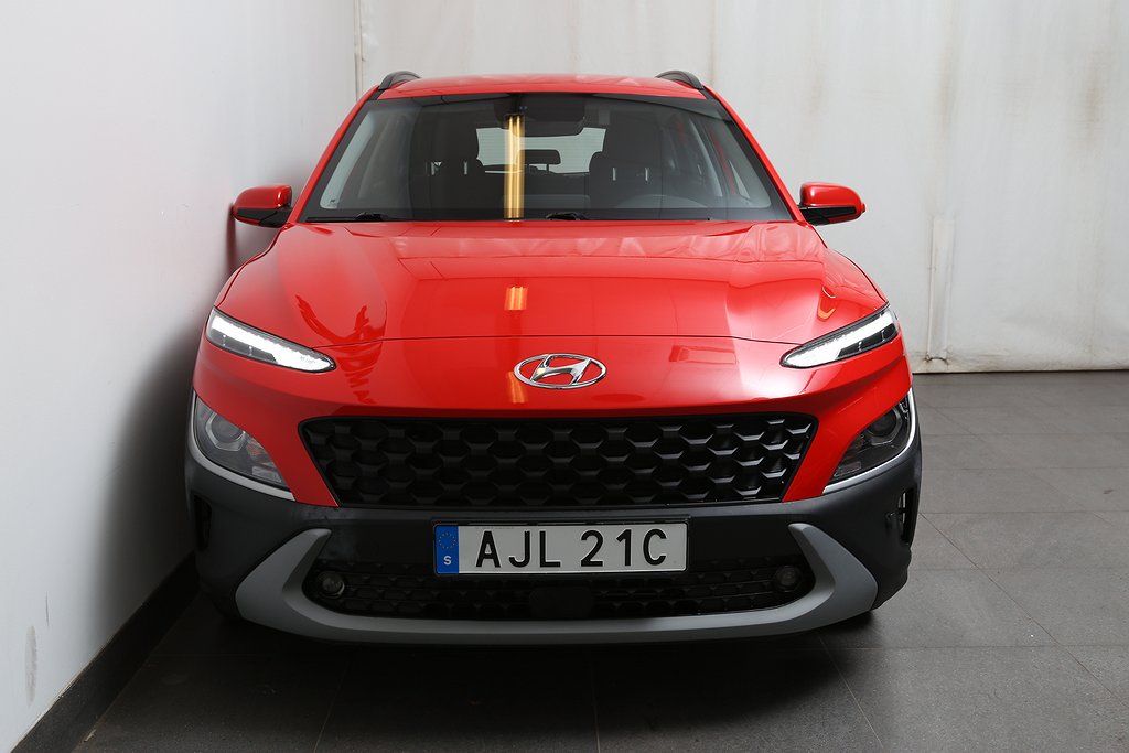 Hyundai Kona 1,6 GDI Hybrid 141hk Essential Aut Motorvärmare 2021