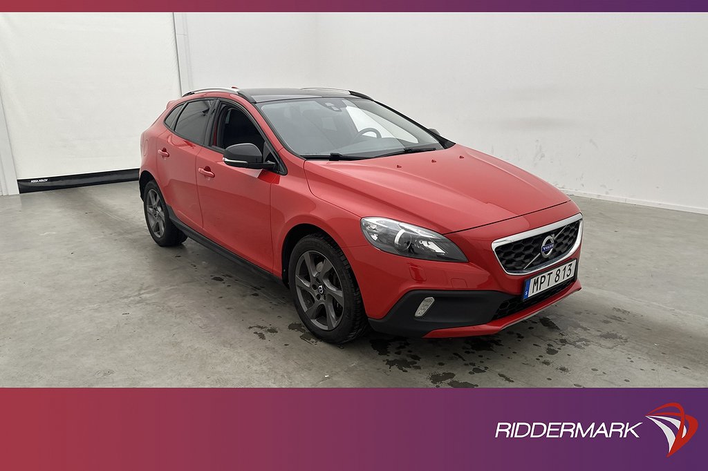 Volvo V40 Cross Country D3 Summum Pano Värmare Navi Elstol