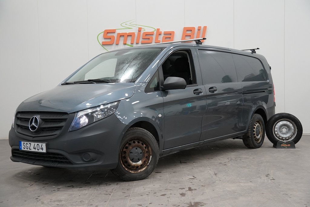Mercedes-Benz Vito 111 CDI 2.8t LÅNG L2 DRAG D-VÄRMARE MOMS 114hk