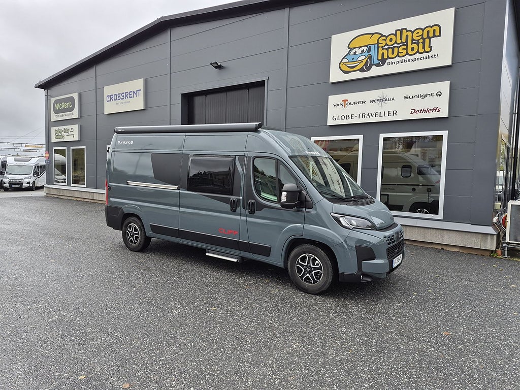 Sunlight Cliff 600 Adventure aut, bra lastvikt, adaptiv farthållare, 3 so