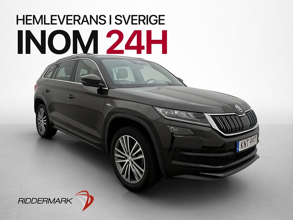 Skoda Kodiaq 2.0 TSI 4x4 190hk 7-sits L&K Drag Värmare