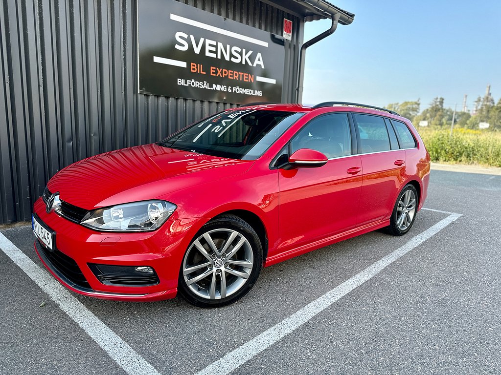 Volkswagen Golf SB 1.4 Automat/R-Line/Drag/Värmare/Carplay