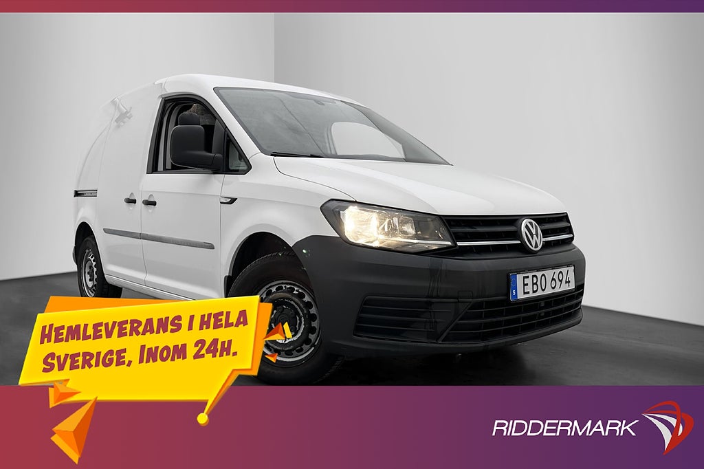 Volkswagen Caddy 2.0TDI Värmare PDC V-Inredd Bluetooth MOMS