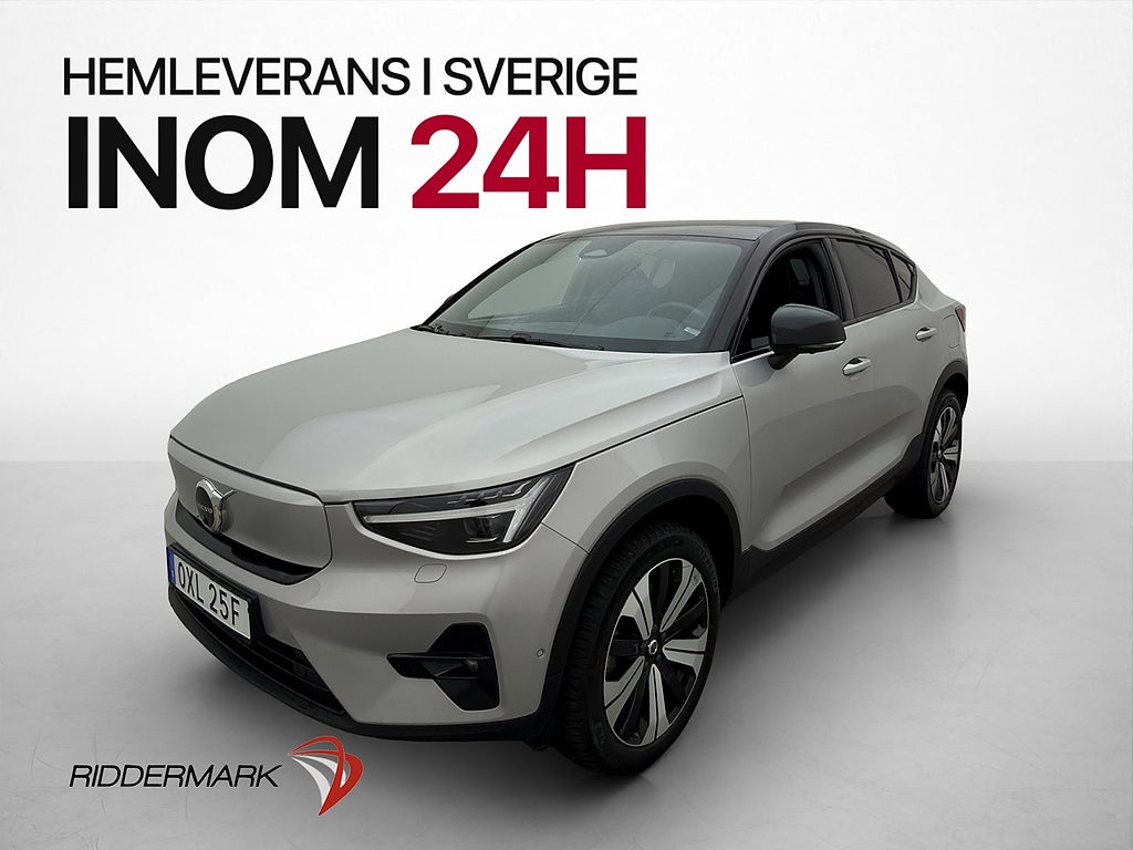 Volvo C40 Recharge Twin 408hk Pano Värmare H/K Drag 360°
