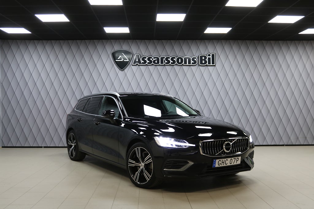 Volvo V60 Recharge T6 AWD Inscription Drag Skinn Adaptiv Farth