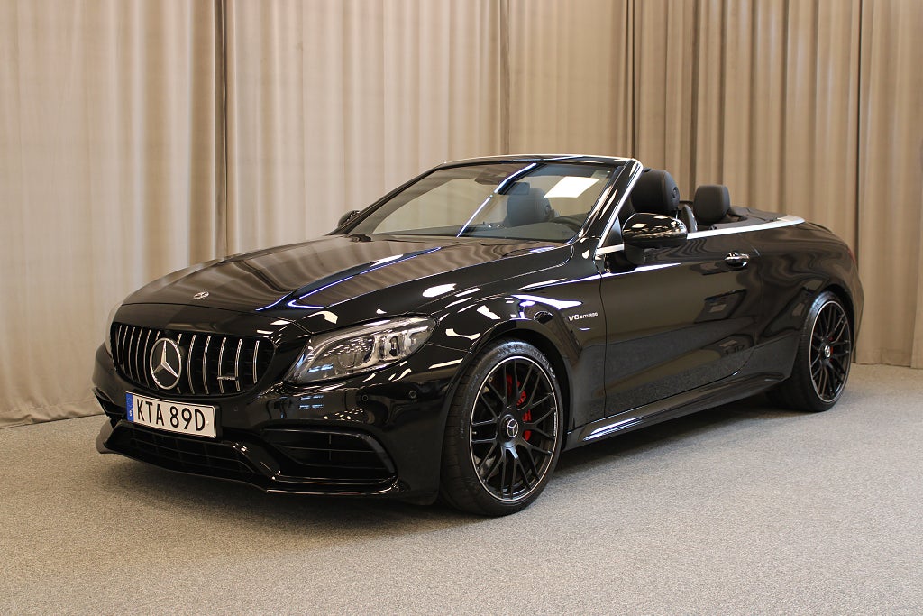 Mercedes-Benz AMG C 63 S Cabriolet 510HK Burmester/Sv.Såld
