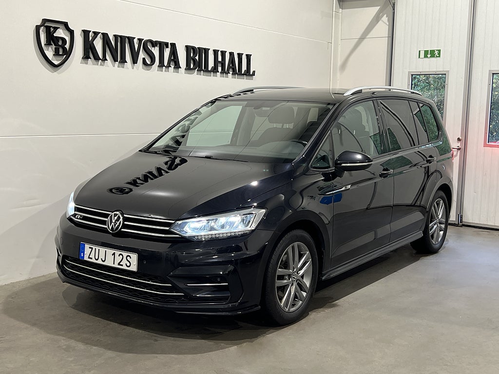 Volkswagen Touran 7-seater 2.0 TDI DSG R-Line 1Ägare Leasbar 150hk