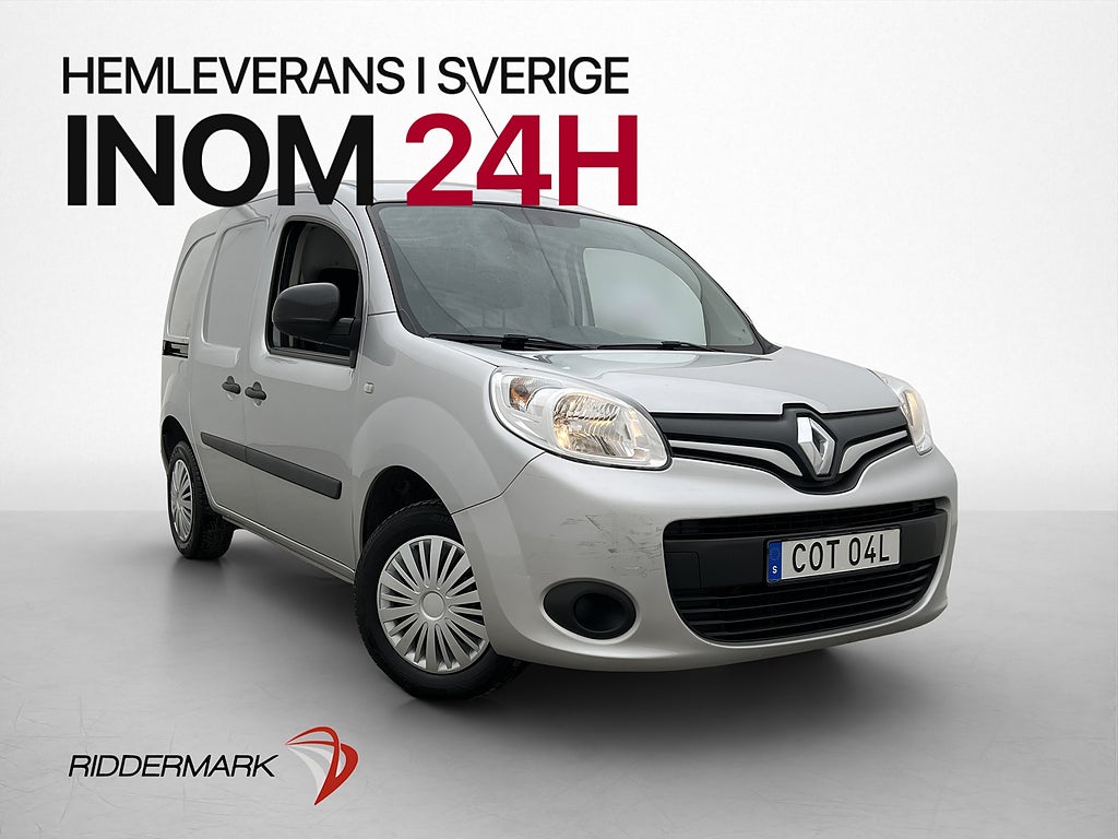 Renault Kangoo Ny-Kamrem Värmare PDC Dragkrok Moms