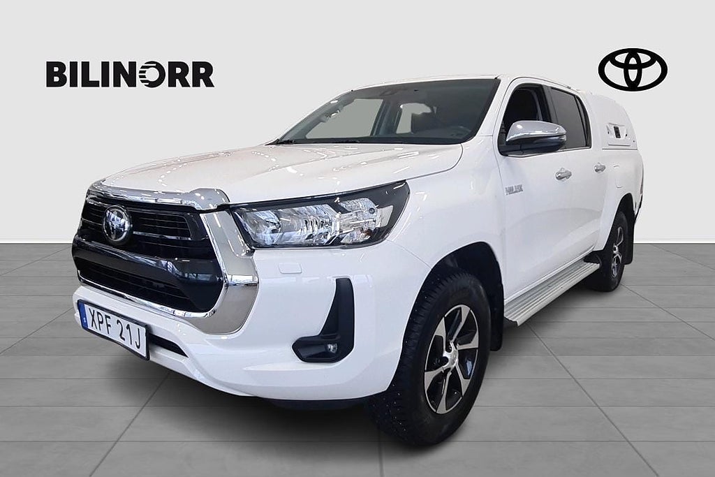 Toyota Hilux Dubbelhytt 2,4 TURBO D-4D, ADBLUE 4WD AUTOMAT HERO