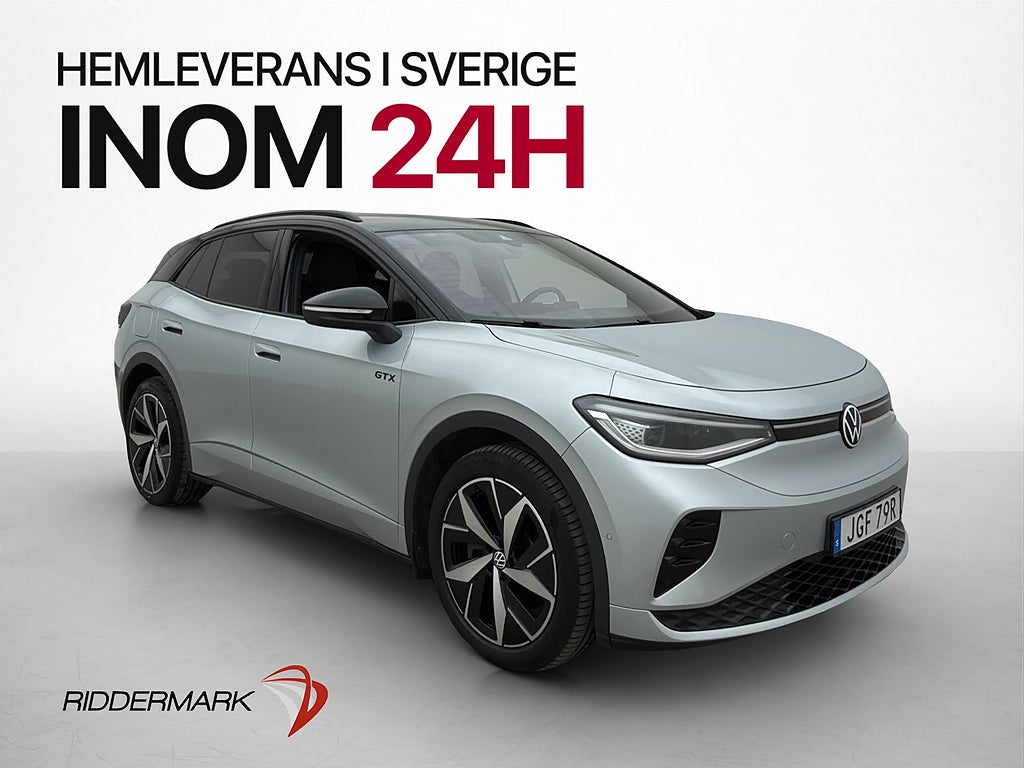 Volkswagen ID.4 GTX 299hk AWD Dragkrok Värmare Kamera MOMS